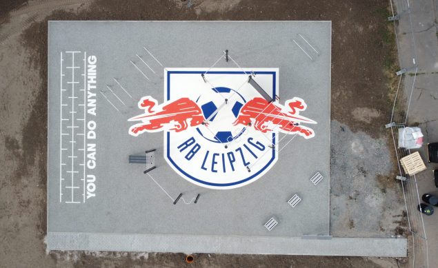 Logo Intarsie in Leipzig RB-Leipzig Logo